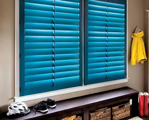 12 Natural Climate Control Our Hardwood Shutters help to regulate your home s temperature, minimize energy loss, and protect against sun damage.
