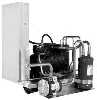 Water-Cooled Condensing Units ¾ - 22 HP Overview Section 2 Product Description: The 3/4 through 22 HP water-cooled condensing unit product line features semi-hermetic compressors.