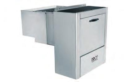 PRO³ Packaged Refrigeration System Side Mount Overview Section 2 Product Description The PRO³ Side Mount packaged refrigeration system, designed to maximize storage space inside walkin coolers and