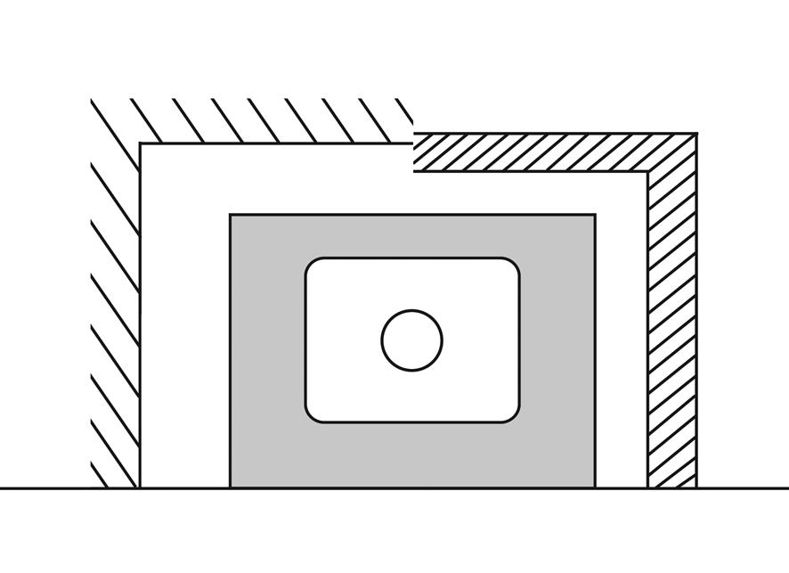 These appliances can stand on a superficial hearth which is a minimum of 12mm thick, see Diagram 4.