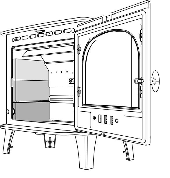 1 This section covers the fitting of the optional multi-fuel kit to a wood burning appliance, in order to burn manufactured smokeless fuels as listed in the User Instructions.