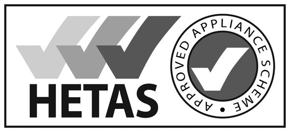 HETAS Approval These appliances have been approved by HETAS as an intermittent