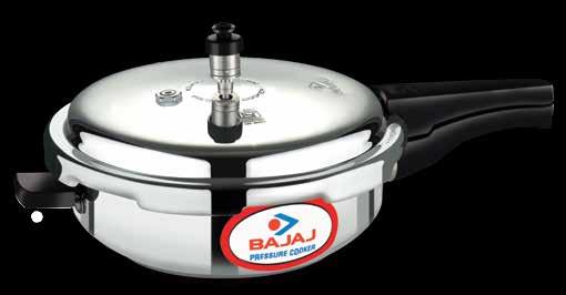 Junior Pan / Senior Pan Long-lasting gasket Can be used as a pressure kadai Base thickness