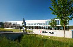 The company BINDER BINDER makes all the difference Simulation chambers from the leading specialist BINDER is the largest specialty manufacturer of simulation chambers.
