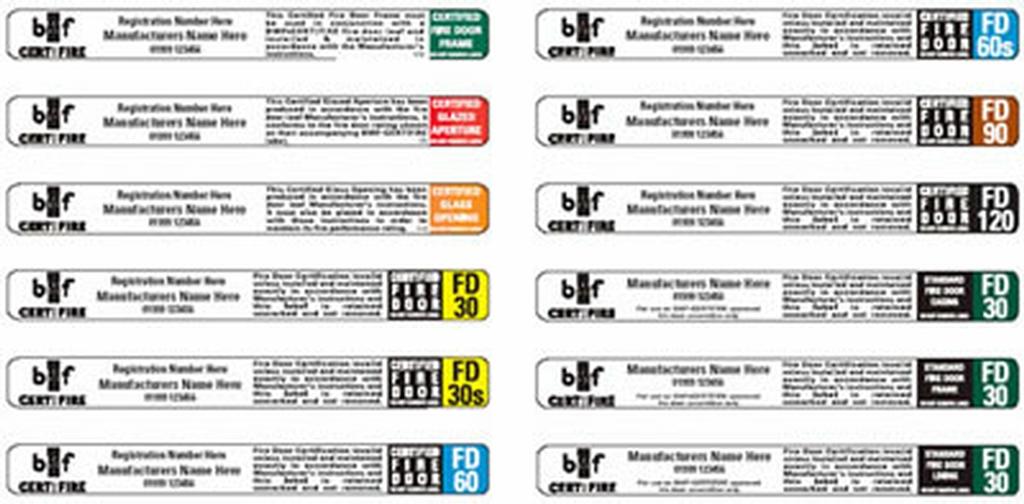 9.3 British Woodworking Federation Certifire fire door scheme. The British Woodworking Federation (BWF) is another major organisation that provides fire door ratings.