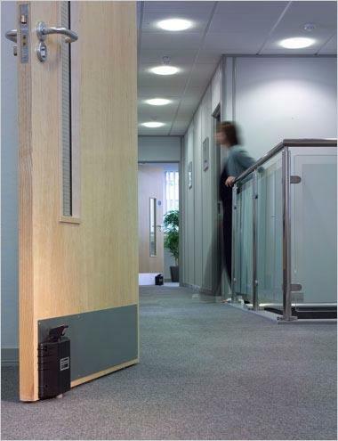3. Where you could find a fire door Fire doors are provided to protect escape routes from activities that occur next to them.
