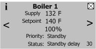 X. Operation E. Boiler Sequence Of Operation (continued) E. Boiler Sequence of Operation 1.