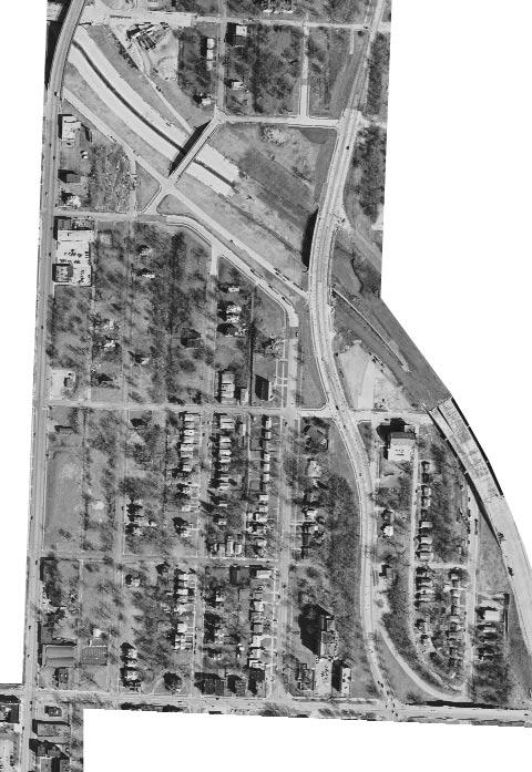 plans Existing Conditions Existing aerial photograph, March 2001.