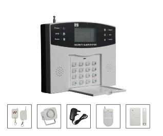 Economical MODEL: LYD 112L PSTN alarm System with LCD display Spain/Italy/English/Russia Language * 32 wireless and 8 wired defense zones; * At most 5 wireless remote control codes.
