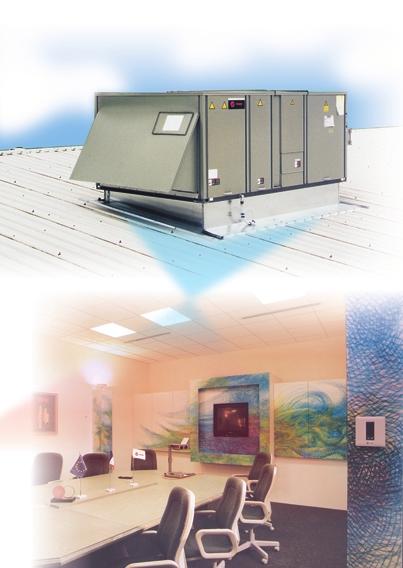Rooftops units The wide range of Trane rooftop units satisfies the requirements of any installation.