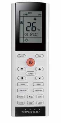 Buttons on remote controller 1 2 6 7 8 11 13 15 3 4 5 9 10 12 14 16 1 ON/OFF button 2 MODE button 3 FAN button 4 TURBO button 5 6 button 7 button 8 SLEE P button 9 I FEEL button 10 TIMER ON / TIMER