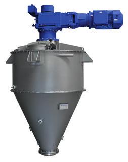 Vrieco-Nauta conical screw dryer (batch) The Drymeister (DMR-H) continuous flash dryer is able to handle slurries, pastes and filter cakes.