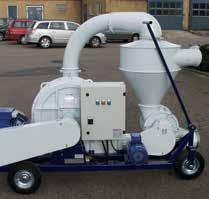 Kongskilde s wide range of suction blowers can be supplied for either electric or