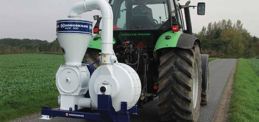 Tractor Powered Suction Blowers Type SUC T Three-point