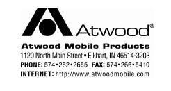 INTRODUCTION The 2015 edition of the Atwood Range Service Manual is a resource created to help service technicians identify Atwood product by serial number, diagnose service problems and efficiently
