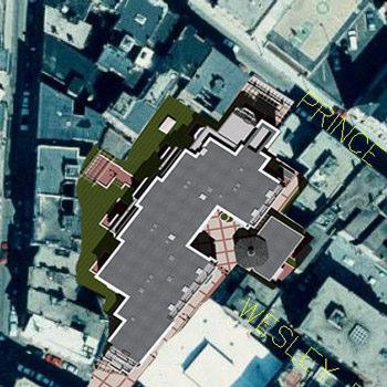 44 Prince Street Project Site 25,000sf site Bounded by