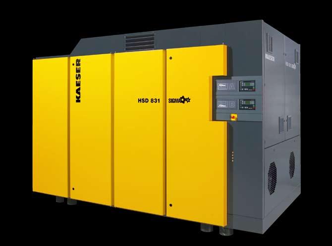 Using the exhaust heat from the compressor, heat exchange systems are able to deliver hot water at temperatures of up to