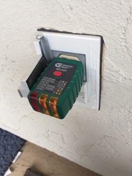 1. Electrical Exterior Areas Exterior outlets operate. Exterior outlets are not GFI protected.