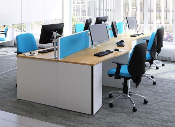 classic X-Range classic desks X-Range classic desks are available in a very wide choice of worksurface shapes and sizes,