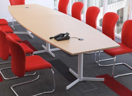 confere X-Range conference tables X-Range tables on X and Y bases are available with