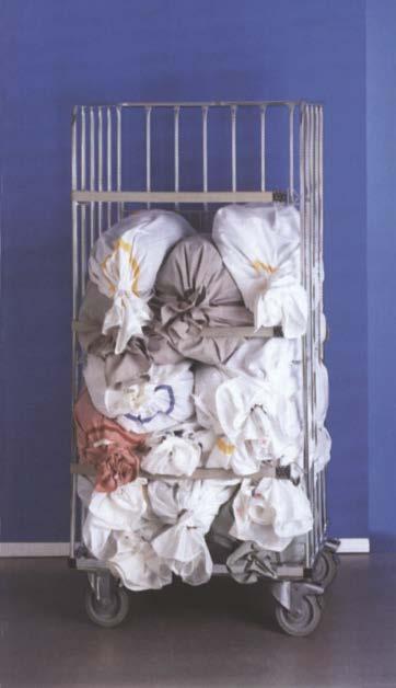 If the linen is contaminated it must be placed straight into a leak proof bag.