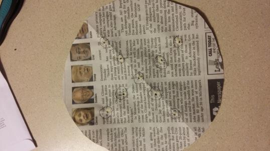 How-to Seed disk Newspaper round
