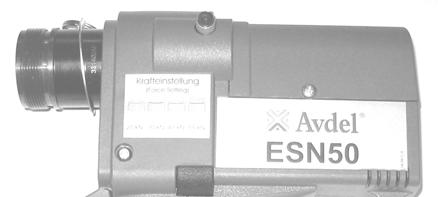 (3) Specifications TOOL Type ESN50 Partnumber 7FAS2-00026 Weight approx.
