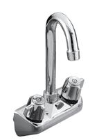 TOP-LINE TL70 Series Wall Mount Faucets TL70 Series Single Hole Wall Mount Faucet with Gooseneck Spout Single Hole Wall Mount Faucet with Swing Spout TL70-9000 3 (76mm) 3-1/2 (89mm) 8-3/4 (222mm)