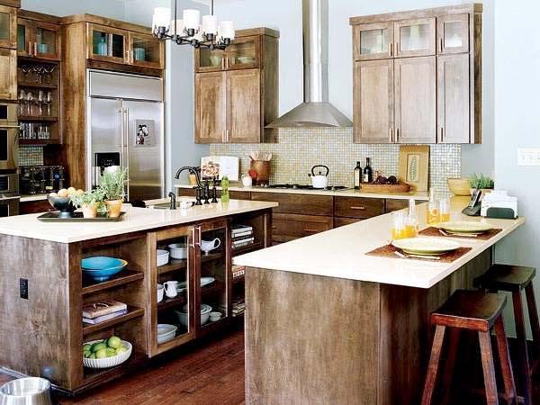 Kitchens Extra Kitchen Storage Having ample room to maneuver, as well as storage and counter space, is every cook's wish