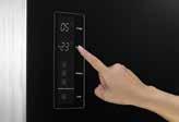 Soft Touch System Operate your settings easily using this digital