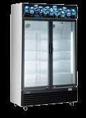 Professional equipment showcase cooler finestra - sc 2201 l 10 x 720 x 202 mm black 1200 l 500 w temperature 0 c to 10 c refrigerant type r14a 2-layer glass door 2 doors frost
