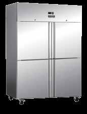Professional equipment upright freezer (uf) & chiller (uc) internal dimension interior exterior voltage temperature doors drawers removable shelves