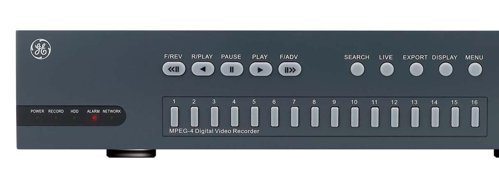 Digia II Standard Features Cost-effective MPEG-4 digital solution providing 4, 9 or 16 channels video inputs Remote browser allows live viewing or playback of video over LAN, WAN, or