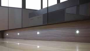 flexible strip. Perfect for use at plinth level, above cabinets and under breakfast bars.