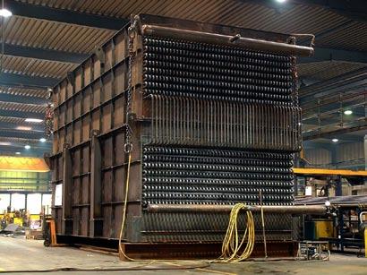 In this field Rosink- Werkstätten designs and manufactures exhaust gas heat exchangers for: n Boiler systems (preheaters for warm and hot water boilers, steam boilers, including condensing technology