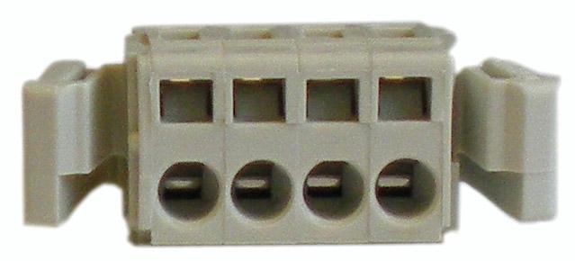 5 x2 Two Metric Rack Screws 2-000-80750-03 4-Pin WAGO Connector 2-802-04037-00 x2 Pads 2-05-00030-00 23" Rack Ear