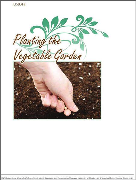 50 U5031a-PK Planting the Vegetable Garden bundle of 10 Price: $50.