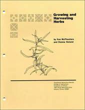 40 Horticulture U5033 Growing and Harvesting Herbs, 40p Price: $5.00 Miscellaneous Unit.