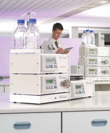 ADEPT SYSTEM 3: Automatic Analytical Isocratic Routine analysis of large numbers of samples may be carried out using this system which requires minimum operator attention.