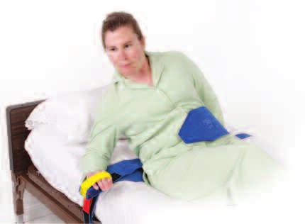 Roll-Control Belts Perfect for restless, high-fall-risk patients, these alarmed bed belts keep the patient securely in bed, yet allow them to roll freely from side to side and even sit up, all