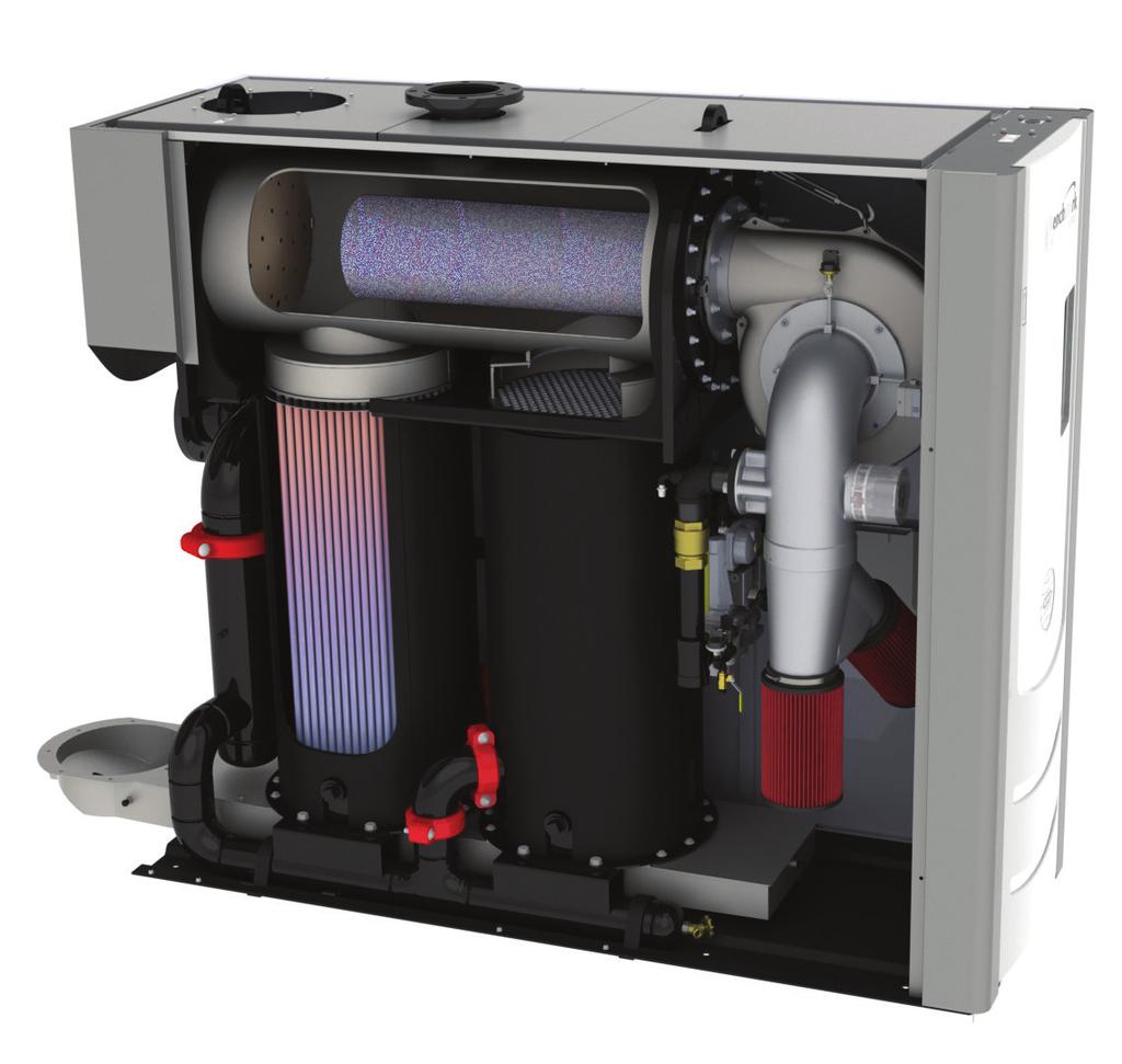 firing rates) 9 ppm optional calibration Compact footprint all models fit through standard doorway Dual return connections (optional) Ducted combustion air capable Venting versatility with AL29-4C,