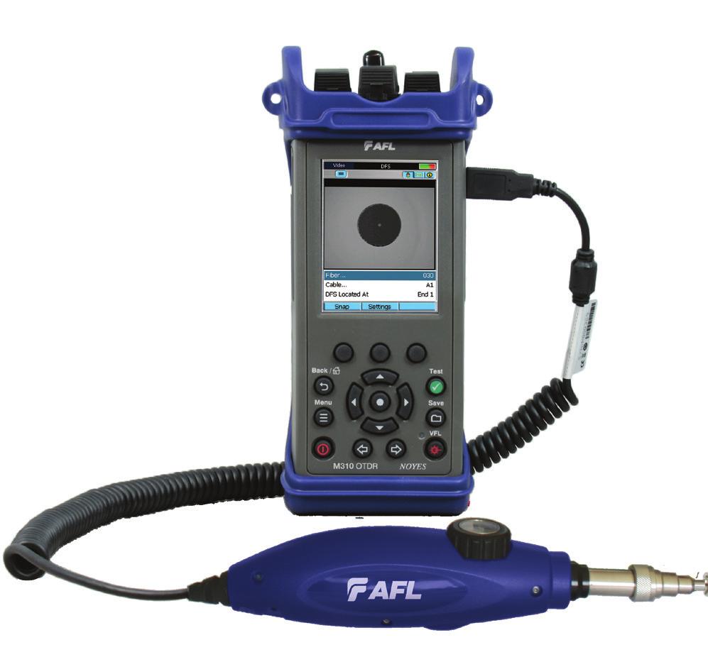 Designed for Enterprise Network Testing, Troubleshooting and Documentation Features Integrated Optical Power Meter and Visual Fault Locator Short dead zones provide testing of closely spaced events