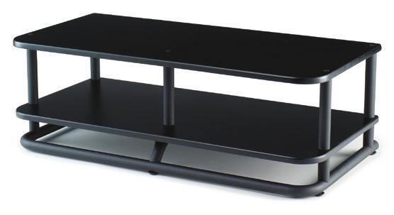 MODEL EFAV40 AV Base and Shelves Fully customizable modular design Solid