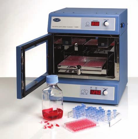 SI505 Microtitre Shaking Incubator, Technical Specification Temperature range Ambient + 7 C to 60 C Samples 4 x Microtitre plate or 2 x microtube racks