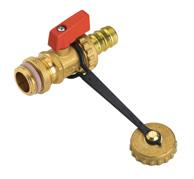 Double function safety valve temperature