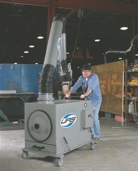 Model VP-1500 (Portable) A WIDE RANGE OF APPLICATIONS The versatile and compact V Series is ideal for applications including: Metalworking Packaging Buffing Screening Grinding Weighing Polishing