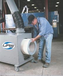 By positioning the swing arm and hood directly over the smoke or dust, Model VP removes harmful contaminants before they enter a worker s breathing zone.