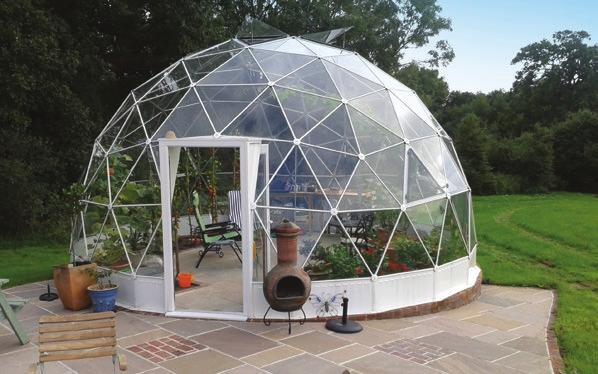 SOLARDOME Retreat The Retreat s large space makes it ideal for a combination of uses such as a cover for a plunge or spa pool, to grow a variety of