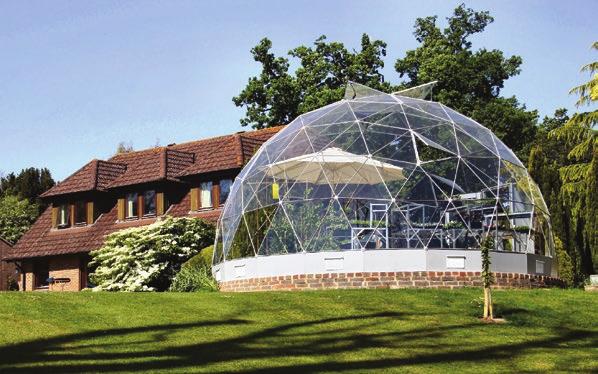 Create a stunning focal point in your garden A Solardome glasshouse lets you enjoy the best of both worlds - the ultimate growing space for your plants, and a contemporary outdoor room for stylish
