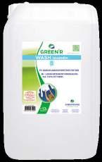 GREEN R WHITE ECOLOGICAL BLEACHING POWDER Whitens and removes stains at low temperatures in white and colour-fast fabric in combination with laundry detergent.